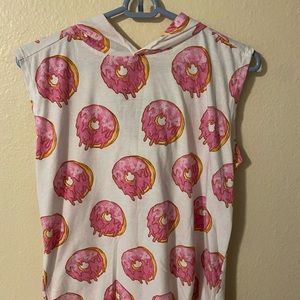 Hooded Donut Tank Top